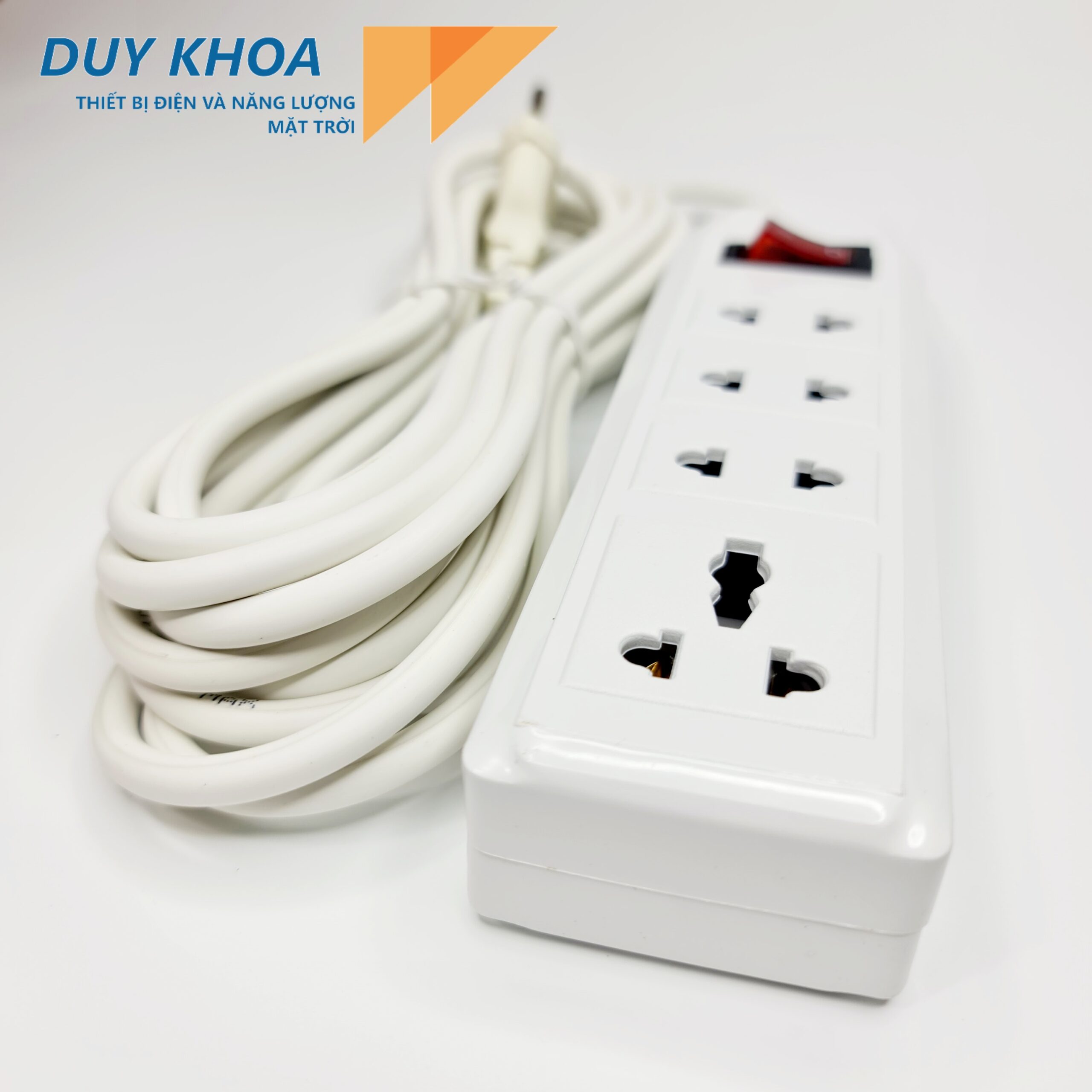 Ổ Cắm Điện 4 Lỗ cắm Màu Trắng Vinamax - Ảnh 5