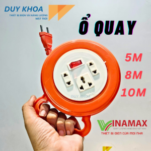 Ổ quay 3 lỗ có công tắc 2200W Vinamax